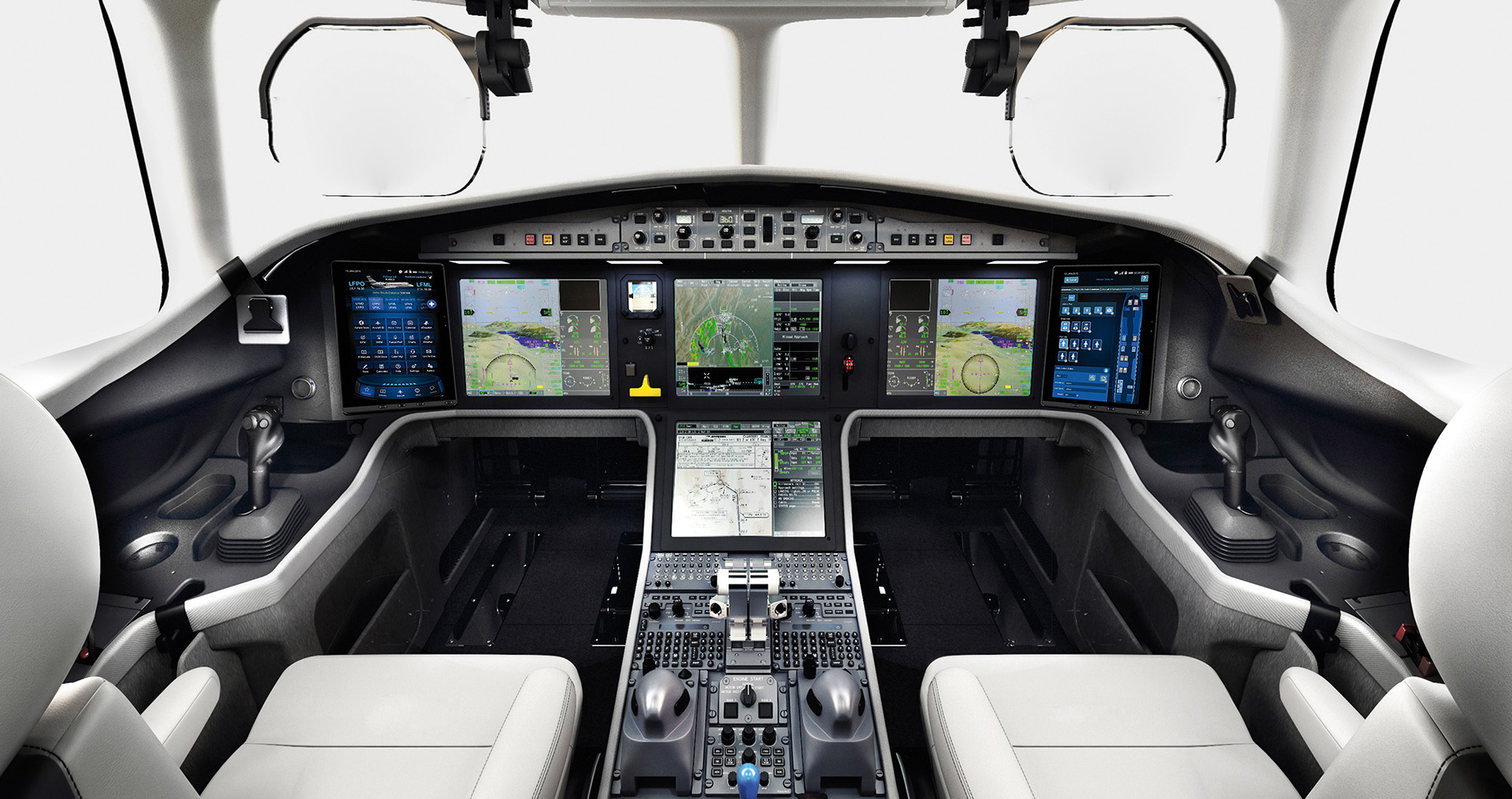 cabina Dassault Falcon 6X
